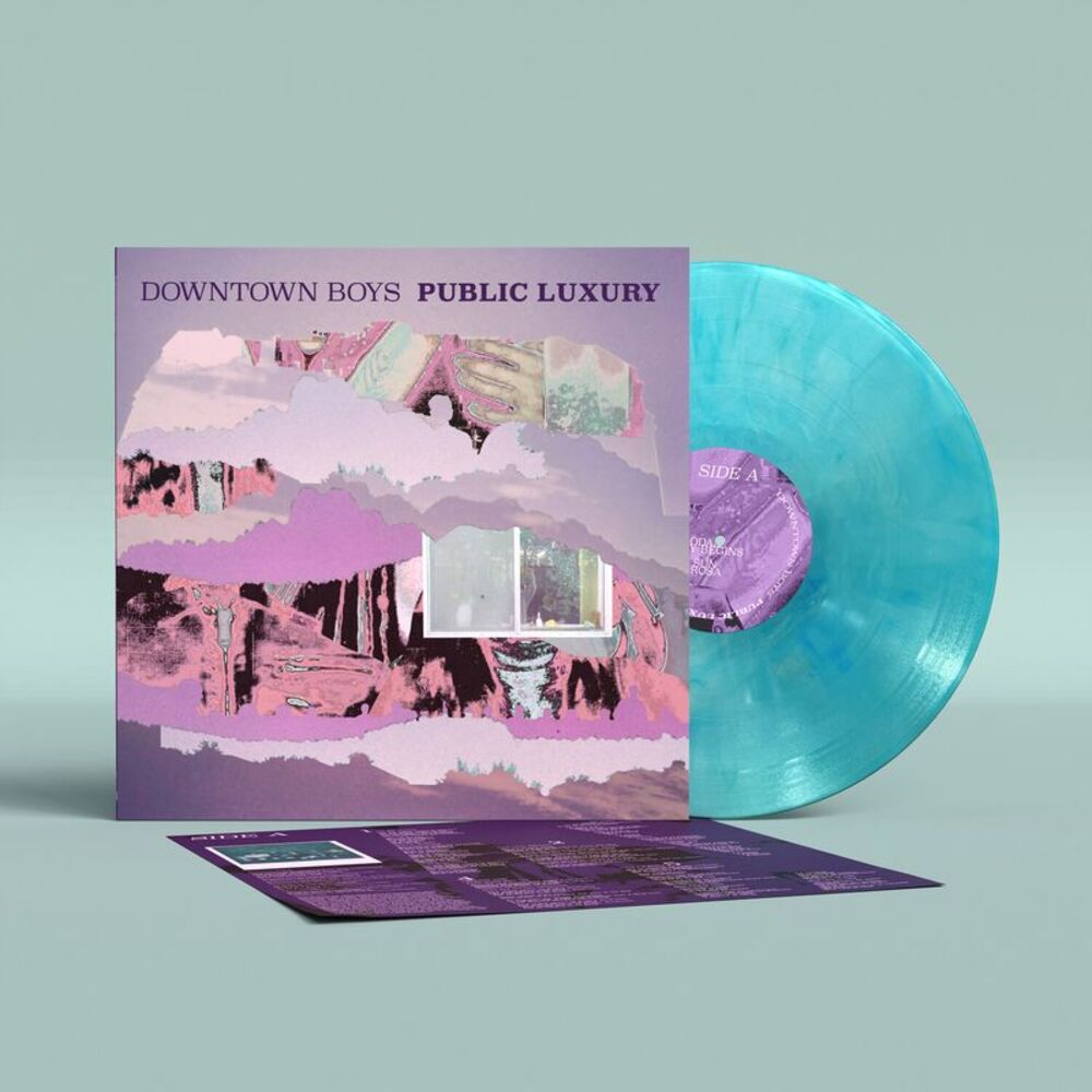 Downtown Boys - Public Luxury - Ocean Blue  LP LP